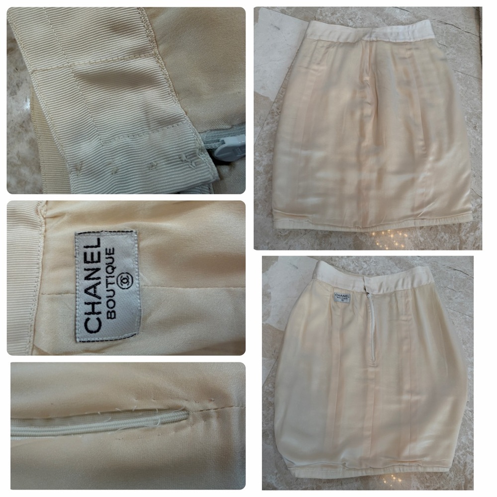 Chanel Boutique vintage skirt suit from the Cruise 1991 collection with a jacket - Picture 14 of 14